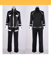 Cosrea F-J Hitman Reborn Enma Kozato With Gold Accent Cosplay Costume