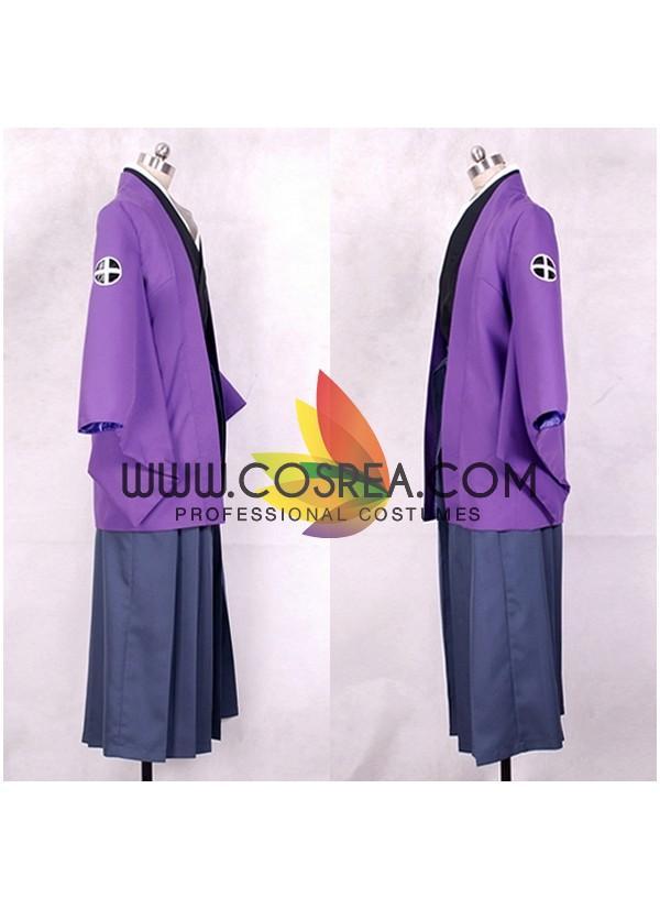 Cosrea F-J Hitman Reborn Kyoya Hibari Kimono Cosplay Costume