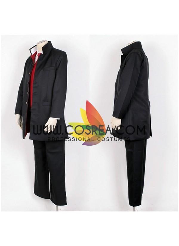 Cosrea F-J Hitman Reborn Kyoya Hibari Uniform Cosplay Costume