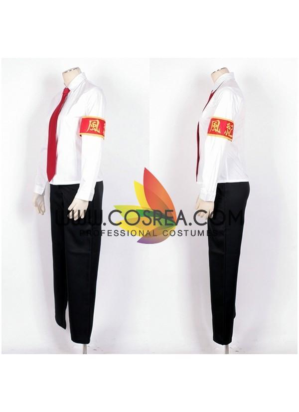 Cosrea F-J Hitman Reborn Kyoya Hibari Uniform Cosplay Costume