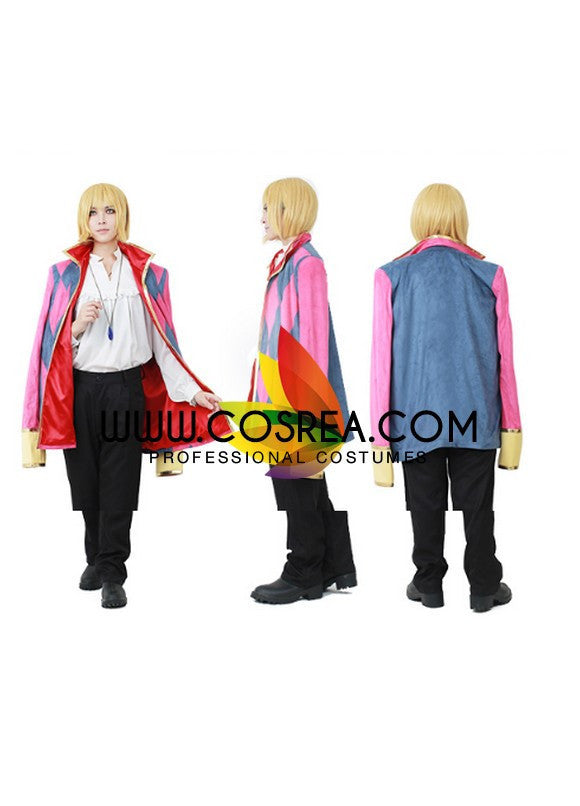 Cosrea F-J Howl's Moving Castle Wizard Howl Cosplay Costume