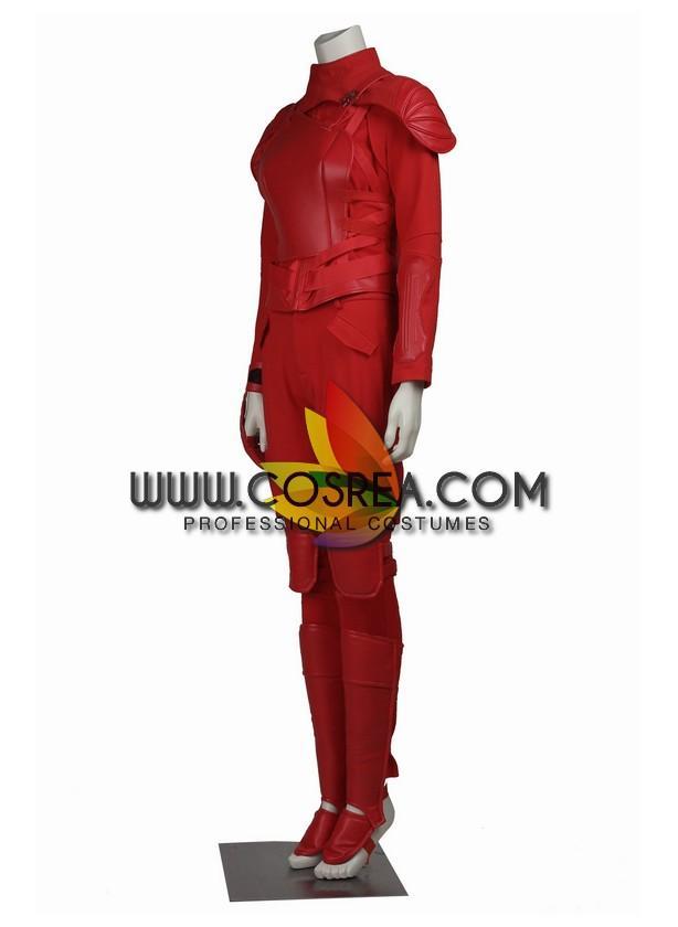 Cosrea F-J Hunger Games Katniss Everdeen Mockingjay 2 Cosplay Costume