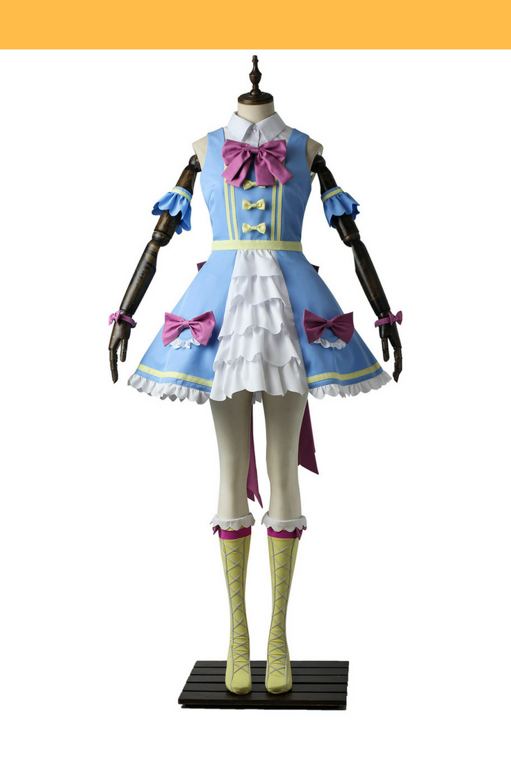 Cosrea F-J Idol Time Pripara Laala Manaka Idol Form Cosplay Costume