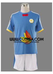 Cosrea F-J Inazuma Eleven Japan Team Summer Uniform Cosplay Costume
