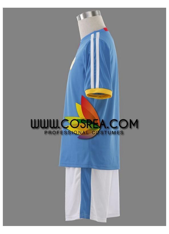 Cosrea F-J Inazuma Eleven Japan Team Summer Uniform Cosplay Costume