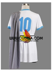 Cosrea F-J Inazuma Eleven Zeus Junior High Summer Uniform Cosplay Costume