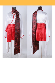 Cosrea F-J Inu x Boku SS Ririchiyo Shirakiin Brocade Satin Version Cosplay Costume