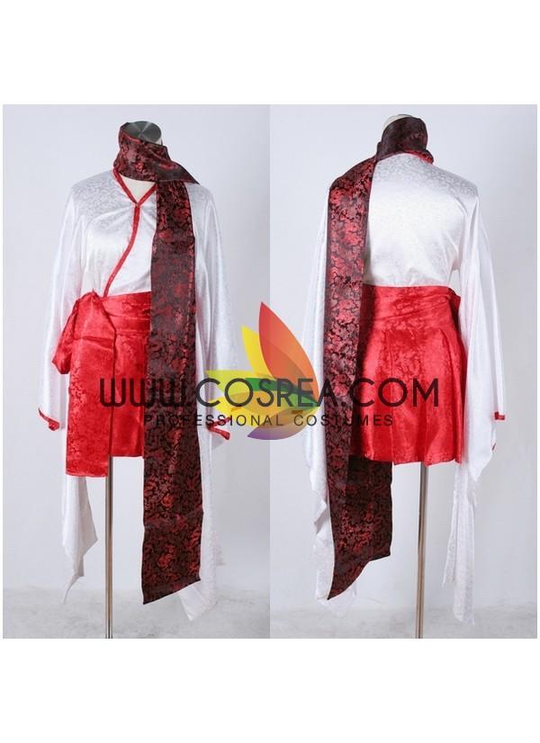 Cosrea F-J Inu x Boku SS Ririchiyo Shirakiin Brocade Satin Version Cosplay Costume
