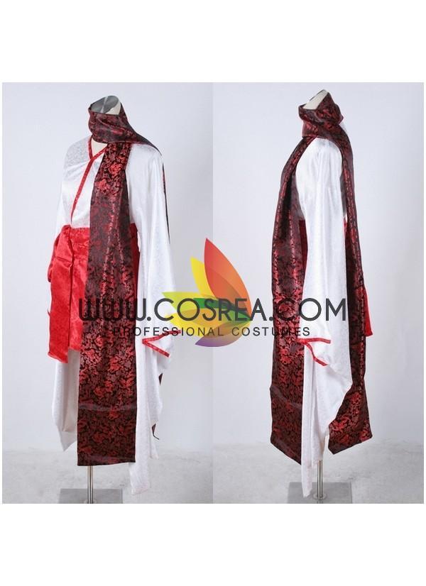 Cosrea F-J Inu x Boku SS Ririchiyo Shirakiin Brocade Satin Version Cosplay Costume