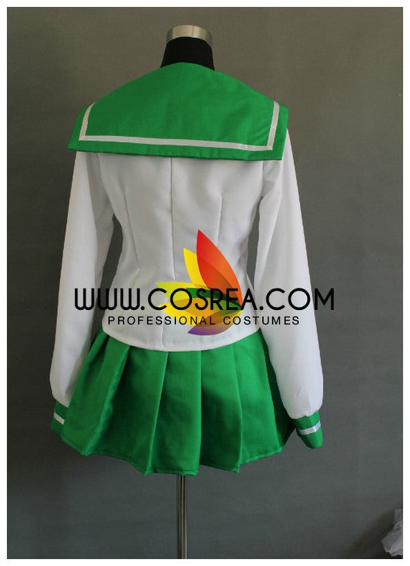 Cosrea F-J Inuyasha Kagome Uniform Cosplay Costume