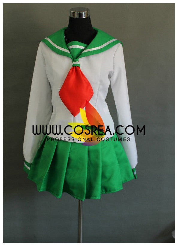 Cosrea F-J Inuyasha Kagome Uniform Cosplay Costume