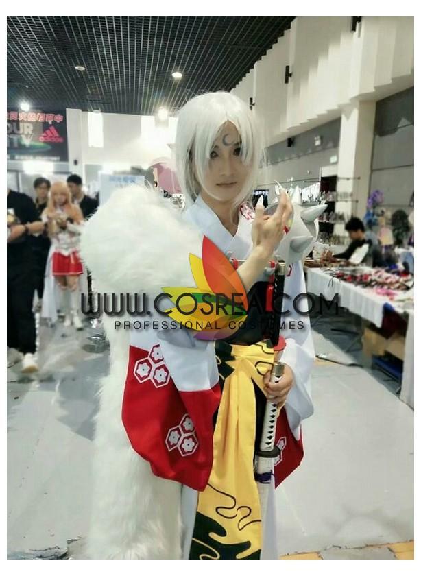 Cosrea F-J Inuyasha Sesshomaru Cosplay Costume