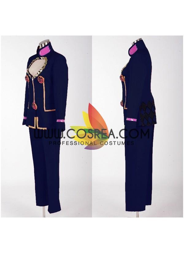 Cosrea F-J JoJo's Bizarre Adventure Giorno Giovana Golden Wind Navy Blue Cosplay Costume
