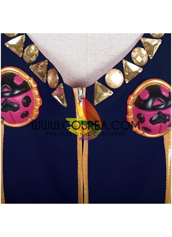 Cosrea F-J JoJo's Bizarre Adventure Giorno Giovana Golden Wind Navy Blue Cosplay Costume