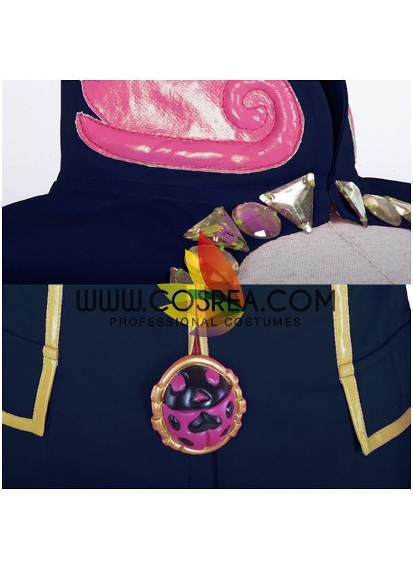 Cosrea F-J JoJo's Bizarre Adventure Giorno Giovana Golden Wind Navy Blue Cosplay Costume