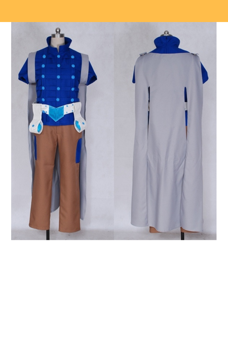Cosrea F-J JoJo's Bizarre Adventure Gyro Zeppeli Cosplay Costume