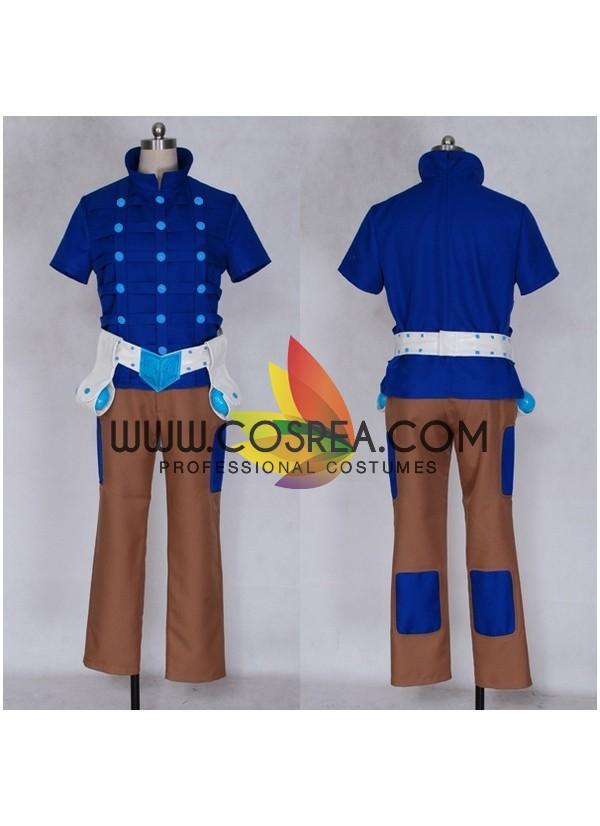 Cosrea F-J JoJo's Bizarre Adventure Gyro Zeppeli Cosplay Costume