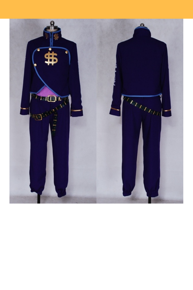 Cosrea F-J JoJo's Bizarre Adventure Part 4 Nijimura Okuyasu Cosplay Costume