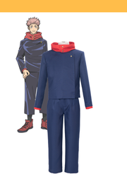 Cosrea F-J Jujutsu Kaisen Yuji Itadori Navy Blue Version Cosplay Costume