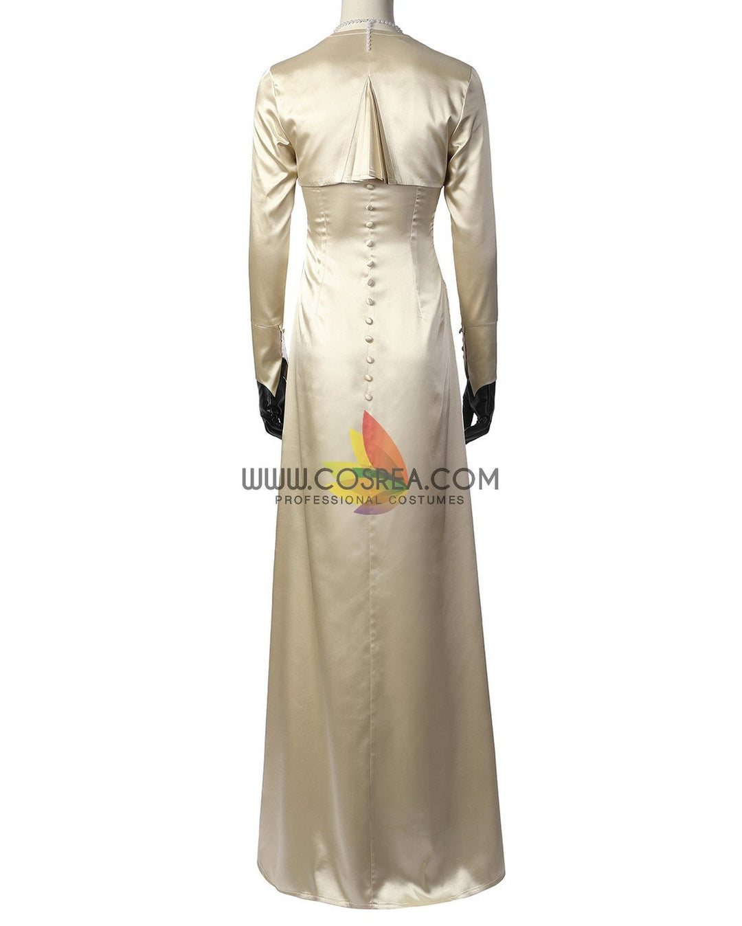 knee length dresses for ladies Resident Evil 8 Alcina Dimitrescu Satin Version Cosplay Costume
