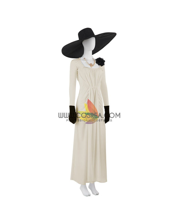 Cosrea Games Alcina Dimitrescu Uniform Fabric Version Resident Evil 8 Cosplay Costume