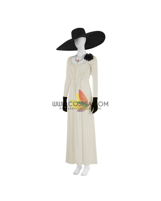 Cosrea Games Alcina Dimitrescu Uniform Fabric Version Resident Evil 8 Cosplay Costume