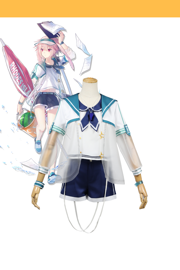 Cosrea Games Ansel Summer Outfit Arknights Cosplay Costume