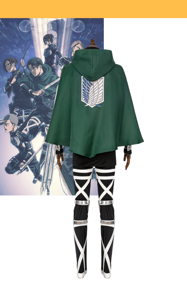 Cosrea Games Attack on Titan Season 4 Finale Full Cosplay Costume