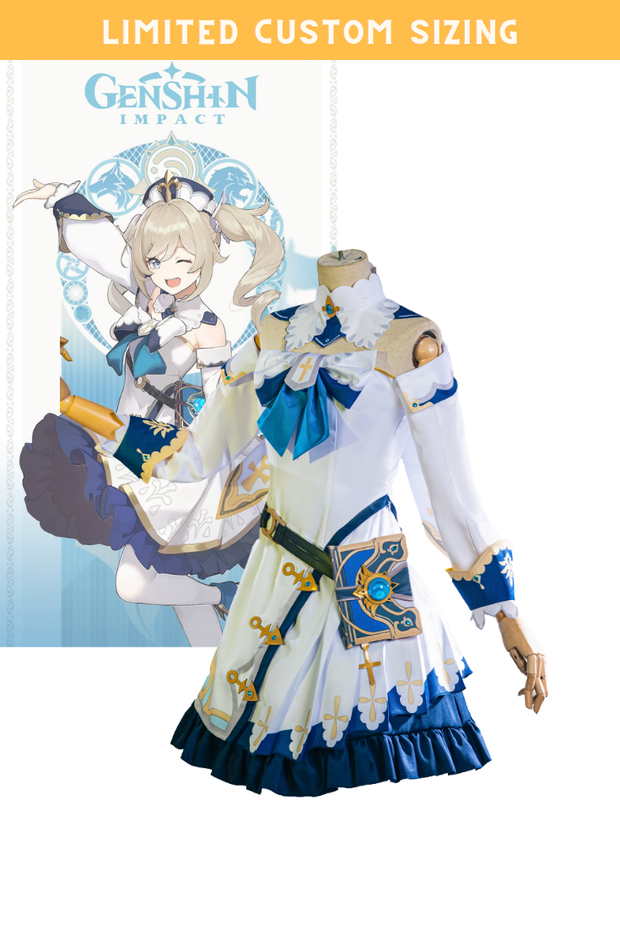 Cosrea Games Barbara Genshin Impact Limited Custom Sizing Cosplay Costume