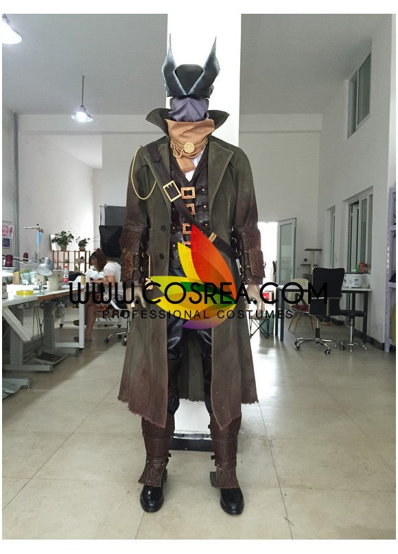 Cosrea Games Bloodborne The Hunter Cosplay Costume