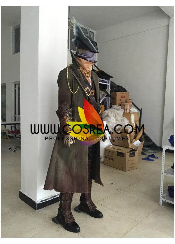 Cosrea Games Bloodborne The Hunter Cosplay Costume