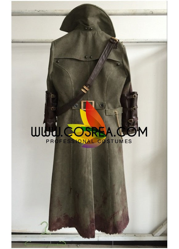 Cosrea Games Bloodborne The Hunter Cosplay Costume