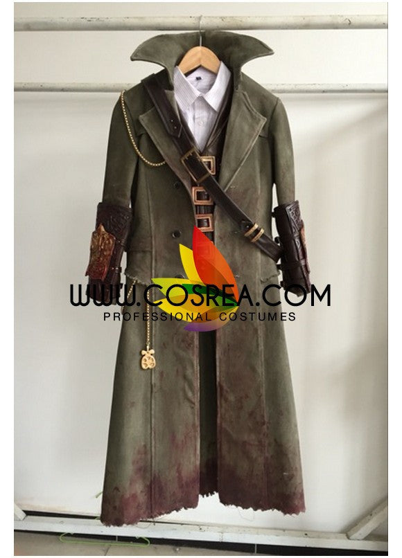 Cosrea Games Bloodborne The Hunter Cosplay Costume