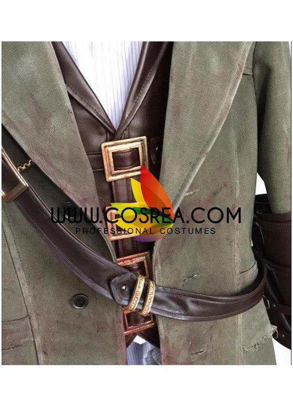 Cosrea Games Bloodborne The Hunter Cosplay Costume