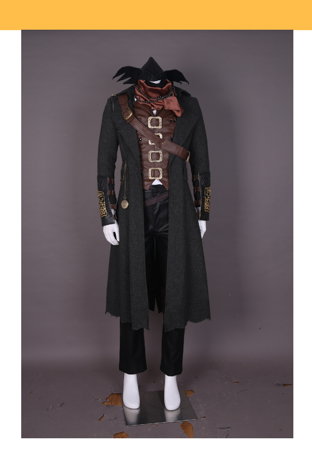 Cosrea Games Bloodborne The Hunter Cosplay Costume