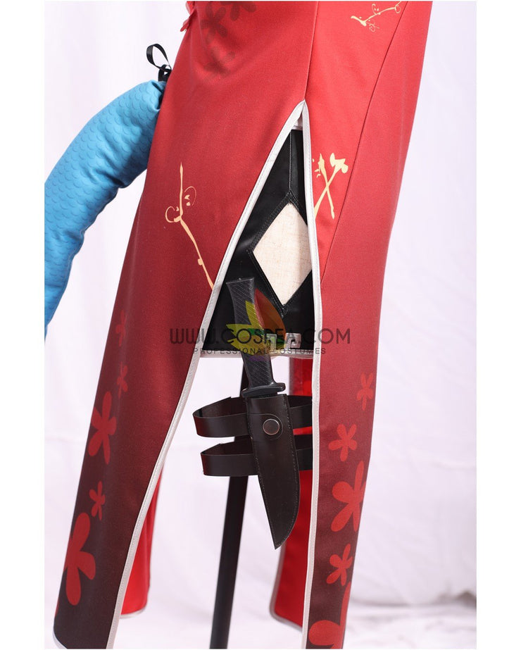 Cosrea Games Chen New Years Qipao Dress Arknights Cosplay Costume