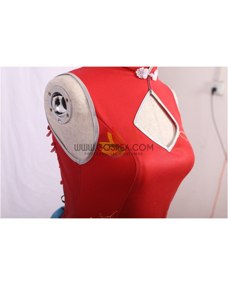 Cosrea Games Chen New Years Qipao Dress Arknights Cosplay Costume