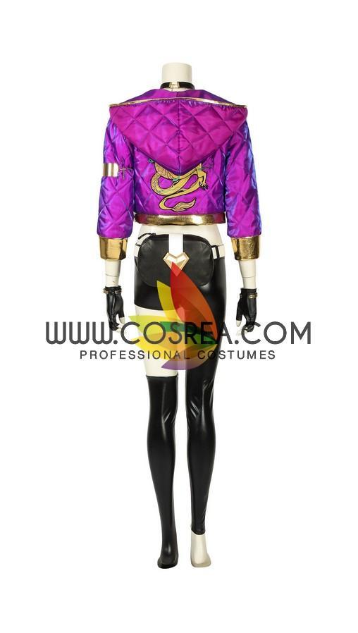 Cosrea Games Costume Only League Of Legend KDA Akali Cosplay Costume