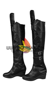 Cosrea Games Cyberpunk 2077 Female PU Leather Cosplay Costume