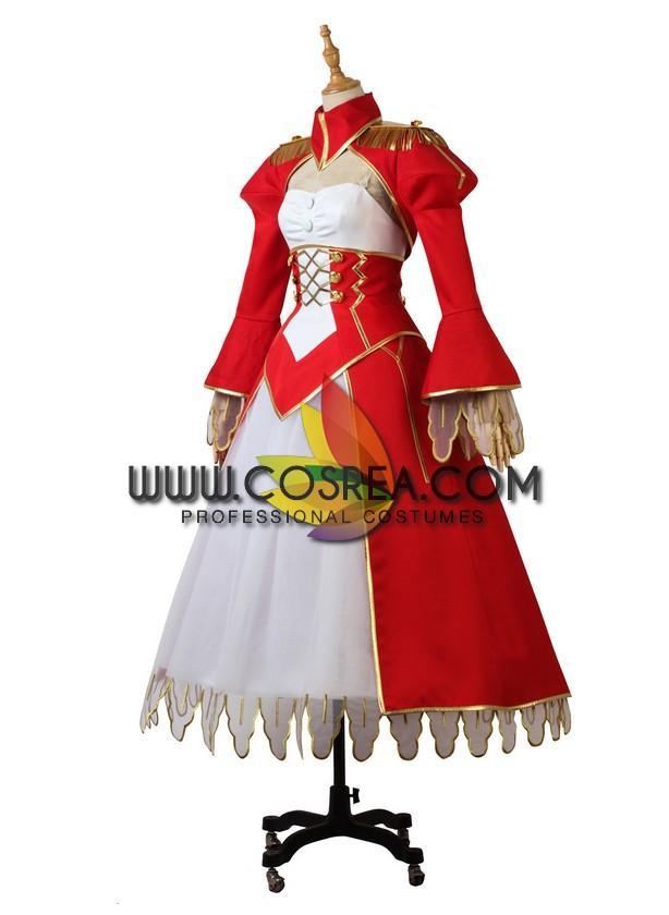 Cosrea Games Fate Encore Saber Nero Cosplay Costume