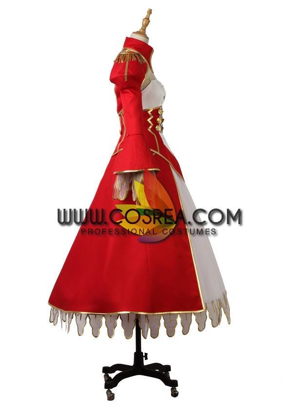 Cosrea Games Fate Encore Saber Nero Cosplay Costume