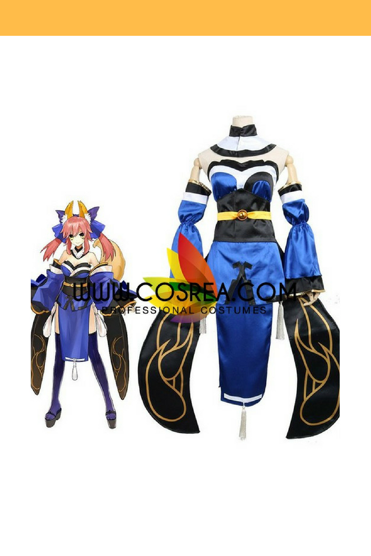 Cosrea Games Fate Extra Tamamo Caster Cosplay Costume
