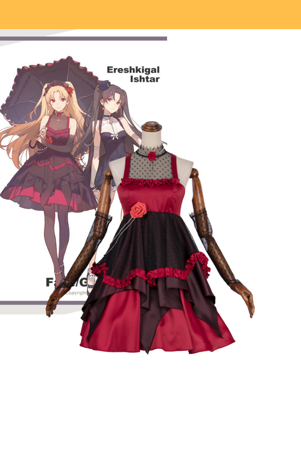 Cosrea Games Fate FGO Ereshkigal ASK DressCosplay Costume