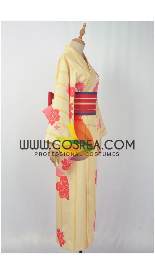 Fate Grand Order Mash Kyrielight Google Play Yukata Cosplay Costume