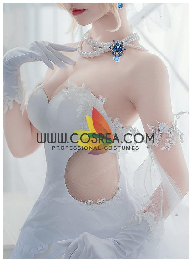 Cosrea Games Fate Grand Order Saber Avalon Celebration Cosplay Costume