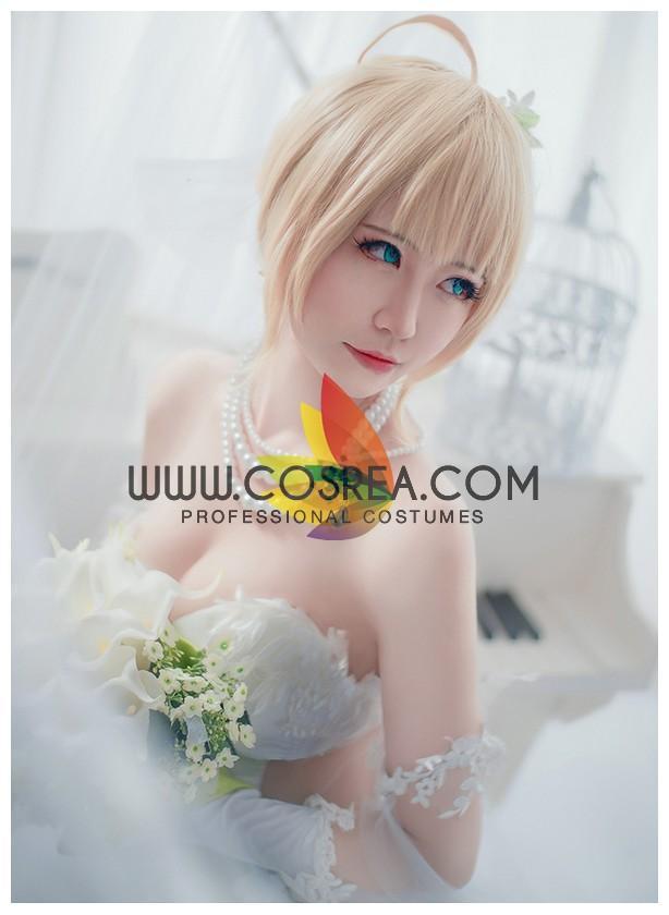 Cosrea Games Fate Grand Order Saber Avalon Celebration Cosplay Costume