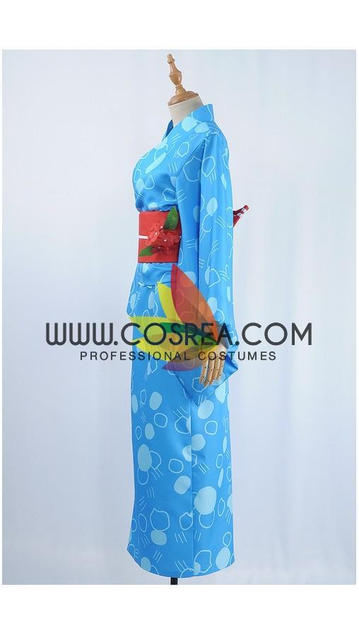 Fate Grand Order Saber Google Play Yukata Cosplay Costume