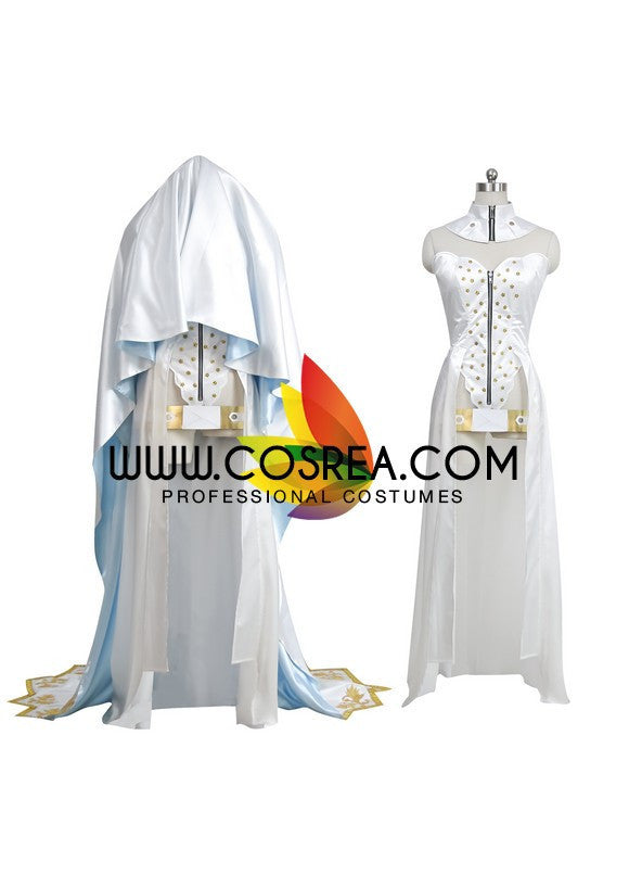 Cosrea Games Fate Grand Order Saber Satin White Cosplay Costume