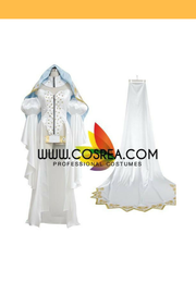 Cosrea Games Fate Grand Order Saber Satin White Cosplay Costume