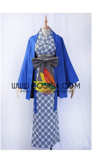 Fate Grand Order Tamamo no Mae 3 Year Anniversary Kimono Cosplay Costume